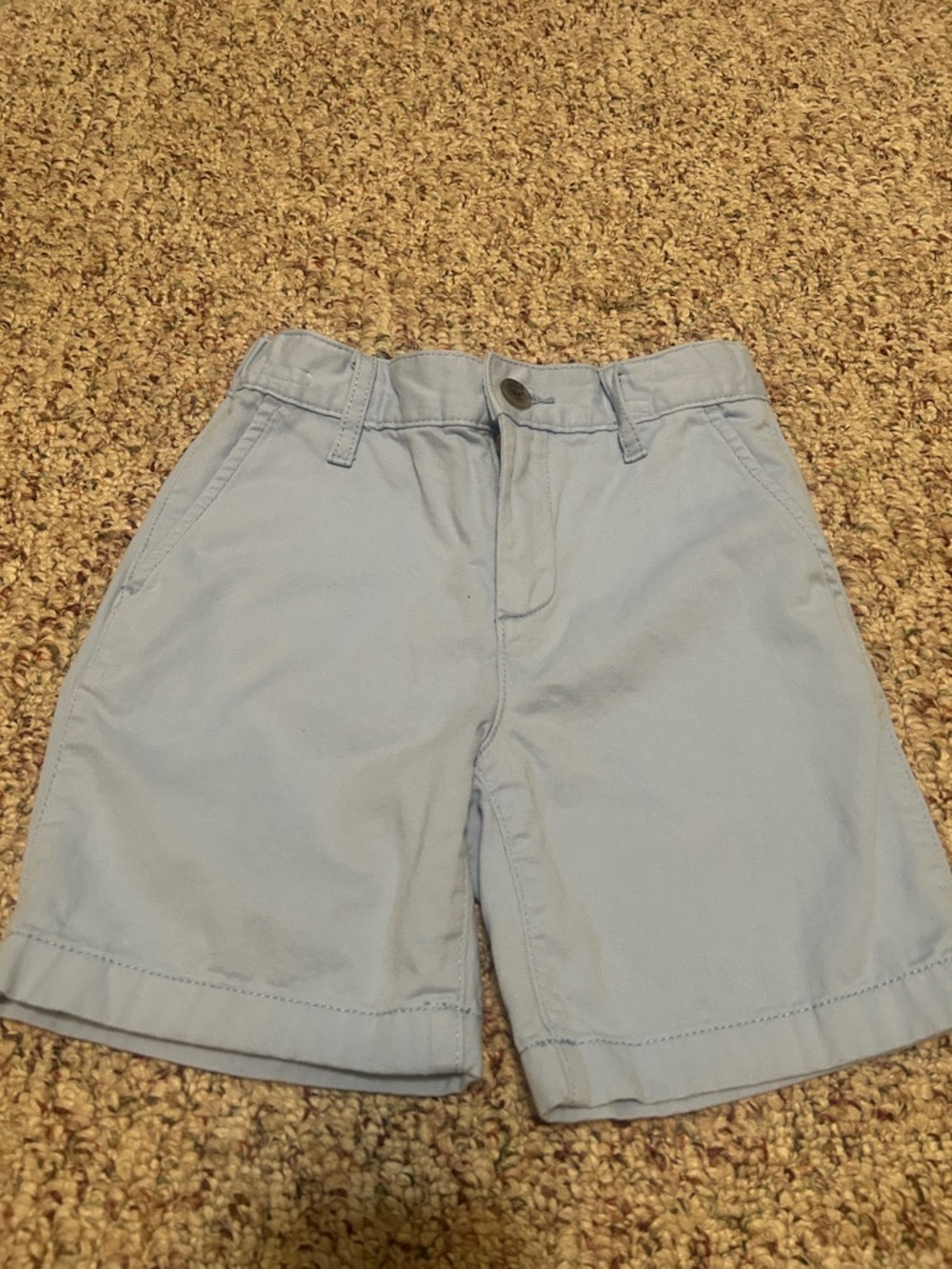 Light Blue Chino Shorts